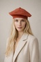 Women's Painter Beret French - Plush Soft Wool Angora Hat - 3