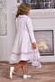 Girls' Jacketed Dress with Bag - 5