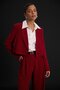 Luna Short Jacket - Burgundy - 4