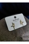 Xuping Zircon Stone Half Star Women's Earrings - 4