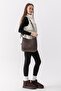 Mila Charmlı Large Size Soft Leather-Look Large Volume Brown Women's Shoulder Bag Pbu3207 - 7