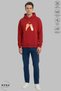 Dear Couple Combination Promise Sign B Printed Hoodie K Hooded Ş Fleece-Lined O Oversized Sweatshirt Set of 2 - 5