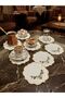 Premium 6-Piece Cocktail and Coffee Presentation Napkin Flower Crown Series - 3