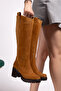 Genuine Leather Women's Winter Suede Boots, Sizes 36 to 41 - 2