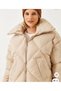 Women's Oversized Pocket Inflatable Coat - 2