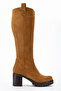 Genuine Leather Women's Winter Suede Boots, Sizes 36 to 41