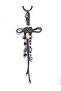 Night Talisman Black and White Luck Charm |   Luck Knot Collection (Bag Charm / Keychain) - 3