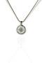 Pearlescent polar star necklace with oval non-tarnish zircon stone, sent in a gift box, 45 cm. - 2