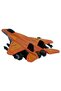 Pull and Drop Metal Mini Fighter Plane 10 cm - Red (Lisinya) - 3