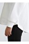 Beige Hooded Soft Touch Women's Zippered Sweatshirt (S6) - 3