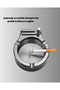 Round Lighter Ashtray Durable Metal Construction - - 5