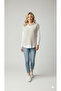Women's Basic V-Neck Comfortable Fit Knitwear Sweater - 2