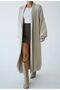 Women's Long Plush Knitwear Cardigan - 2