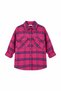 Girl's Plaid Lumberjack Shirt (Pink)