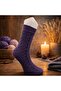 Women's Lambswool Wool Winter Custom Made Socks - 3 Pairs - Mixed Colors - 4