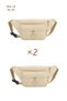 Unisex Crossbody Waist and Shoulder Bag Daily Sports and Travel Bag