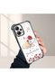 Poco X5 5g Compatible Transparent Four-Corner Silicone Coated Glossy Edge Case with Star Pattern - 4
