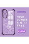 Realme C55 Compatible Transparent Four-Corner Silicone Coating Glossy Edge Case Butterfly Pattern