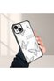 iPhone 14 Plus Compatible, Butterfly Printed Pattern, Shock Resistant Phone Case