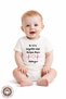 Unisex 100% Organic Cotton Valentine's Day Gift My Printed 0-12 Months Short Sleeve Baby Bodysuit