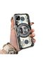 Realme C21 Compatible Hard Acrylic Back Silicone Edge Lens Protection Case Funny Pattern - 4