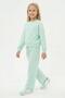 Stone Detailed Flared 100% Cotton Transitional Girls' Set - 5