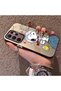 Samsung Galaxy S22 Ultra Compatible Hard Acrylic Back Silicone Edge Lens Protection Case Snoopy Pattern - 2