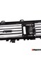 Bmw 5 Series F10 2010-2016 Air Conditioning Heater Central Vent Grille - Black - Chromed - 2