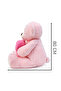 Large Plush Teddy Bear Holding a Heart with Love Written - Romantic Gift - 4