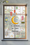 Welcome to the City of Ramadan Minimal Wall & Glass Sticker |   Modern Decor with Crescent and Oil Lamp Figures - 4