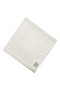 Monogrammed Letter "B" FaceTowel Silver Thread Cotton Personalised Letter - 2
