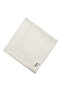 Monogrammed Letter "F" FaceTowel Silver Thread Cotton Personalised Letter - 2