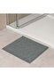 Grey Microfiber Bath Mat 55x50cm