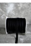 1 cm Simsiz Velvet Decorative Ribbon 3 Meters (Black)-1 cm Simsiz Ribbon