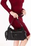 Women's Handy Daily Bag Ald.80735 Black Suede - 4