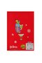 A5 Notebook with Red Cover Grinch Christmas Pattern - 80 Sheets - 3