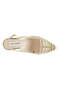 Womens Carleigh Gold Heels - 3