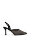 Womens Sensor Black Heels - 2