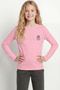 Girl's T-Shirt with Long Sleeves Printed B11