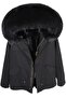 Maomaokong Premium Quality Detachable Fur Women's Vegan Fur/Parka/Coat - 2