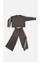 Girls' Knitwear Set, Bottom and Top, Brown Color, 3/7 Years - 4