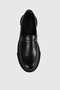 Tammy Black Matte Thick Sole Women's Loafer Shoes - 6