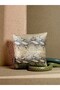 Decorative Leather Pillow with Snake Skin Pattern |   Luxurious Textured Modern Design - 4