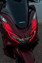 Thick Cut Red Headlight Film Sticker Set for Honda Pcx (Compatible with 2021-2022-2023-2024 Years)