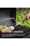 3 Piece BBQ Accessories, Extra Thick Stainless Steel BBQ Utensils Set - 2