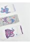 Stitch and Angel Patterned Girl's Booties Socks 5-Piece - 2