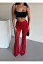 Women's Flared Lycra Elastic Waist Gupur Pants - 2