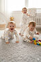Unisex Kids 100% Cotton Safari Animals Patterned Digital Printed Tracksuit Set - 4