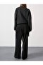 Women's Satin Lace Tie Palazzo Pants - 4