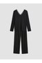 V-Neck Lace Detailed Women's Pajama Set - 5